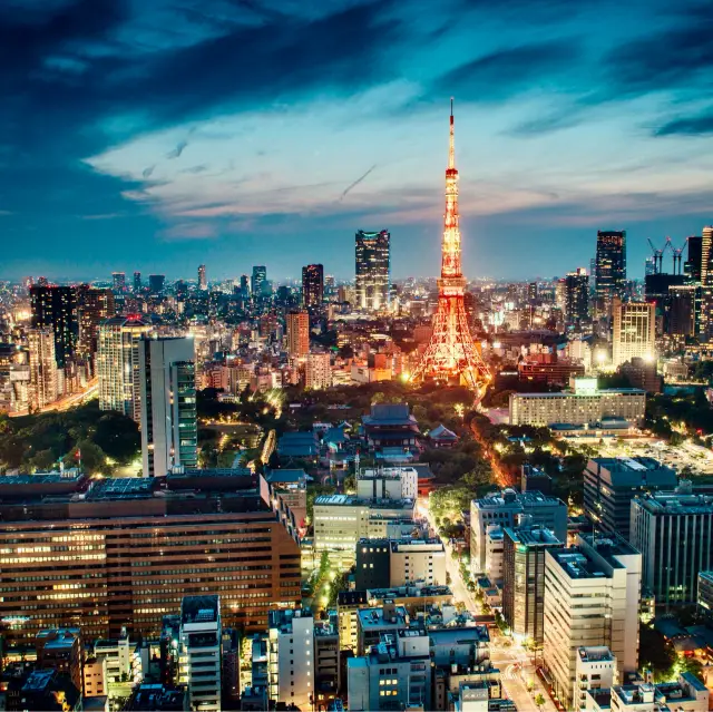 Tokyo Tower night view