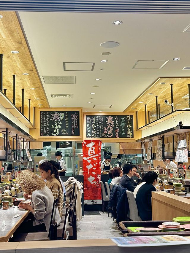 일본여행 도쿄역 회전초밥맛집🍣