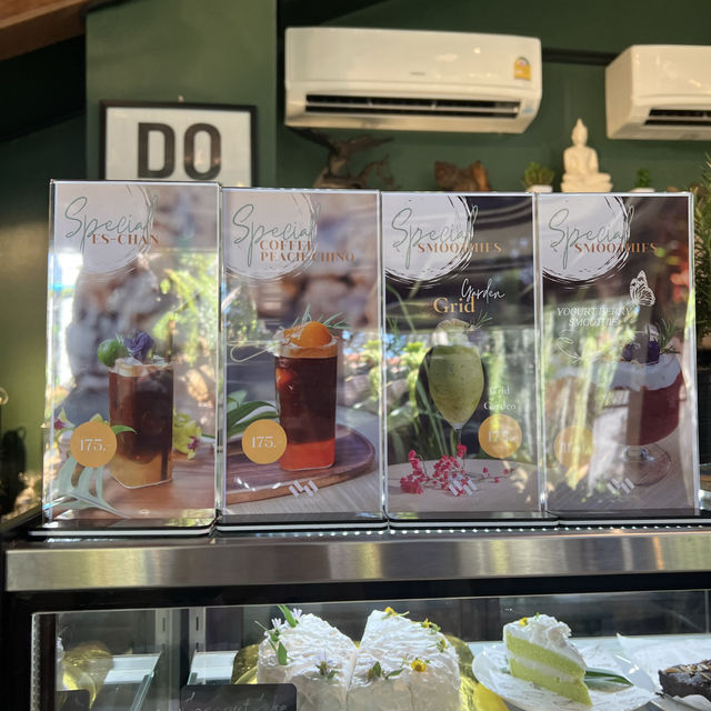 Grid Garden Cafe คาเฟ่ในหมอกกลางเมืองจันทบุรี