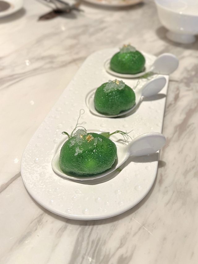香港尖沙咀氣派高級中菜廳-花圖