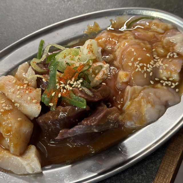 신당동 야끼니꾸 맛집 호루몬우직
