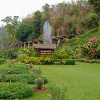 ที่พักวิวรถไฟริมแม่น้ำแคว สวนไทรโยครีสอร์ท จ.กาญฯ