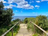 A popular beach in Sydney