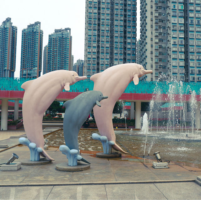สวนสาธารณะใหญ่ ที่สุดสายรถไฟฟ้า Tuen mun 
