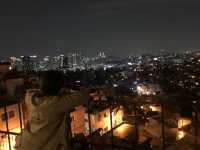 韓国の夜景を楽しめるルーフトップカフェバー