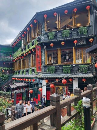 九份 台灣古色古香的步行街。