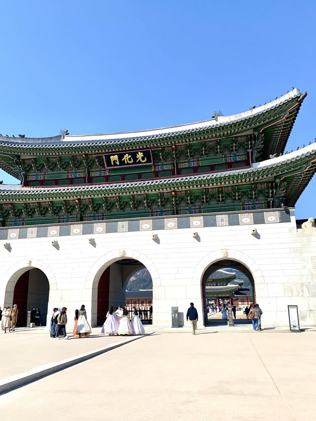멋있는 야간개장까지! 경복궁산책하기🧡