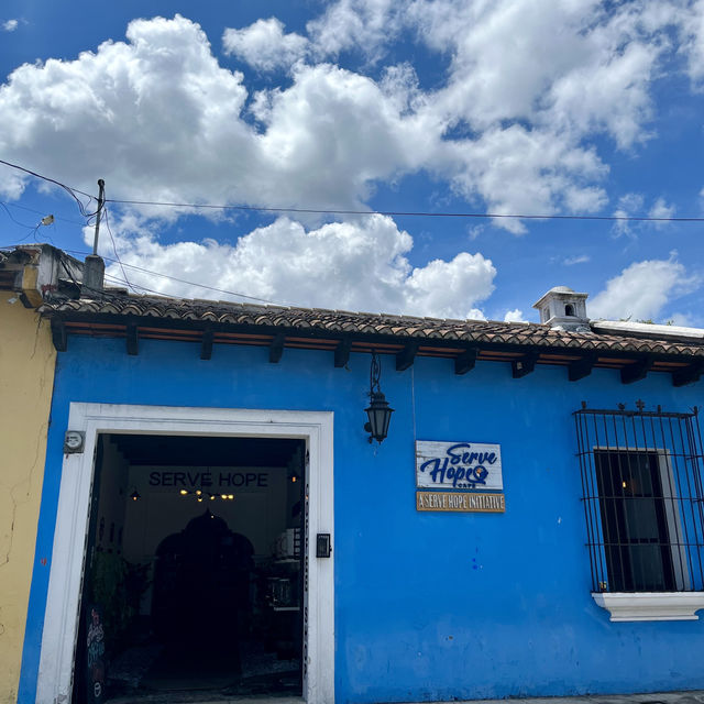 Serve Hope Café GT in Antigua, Guatemala🇬🇹