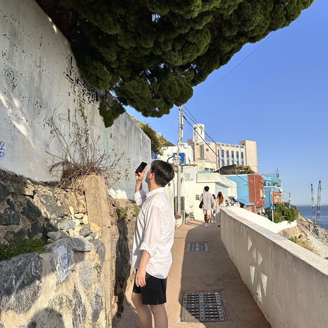 아름다운 석양 맛집 부산 영도 흰여울문화마을🌊