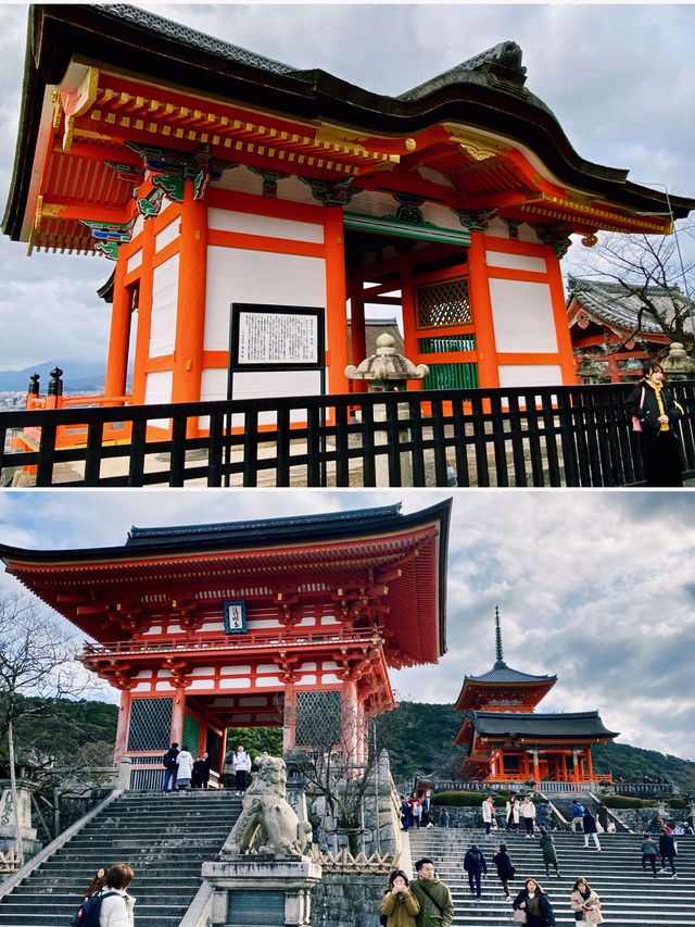 【京都】清水寺：雄偉壯麗的大殿，橫跨斷崖的清水舞台