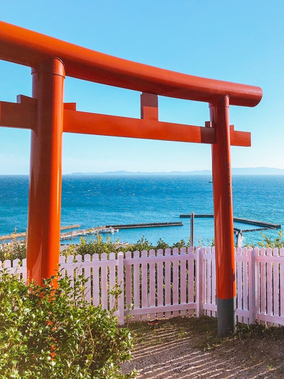 愛知】海を望む展望鳥居がある神社 | Trip.com 南知多