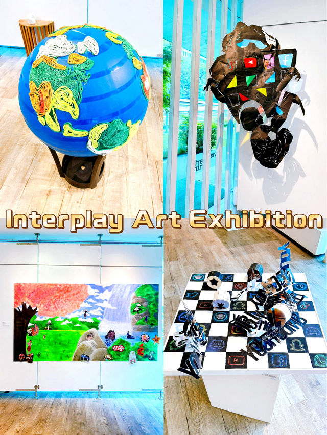 Interplay Art Exhibition Dhoby Ghaut Green
