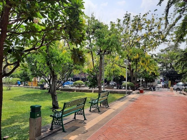  🌳 สวนสันติชัยปราการ