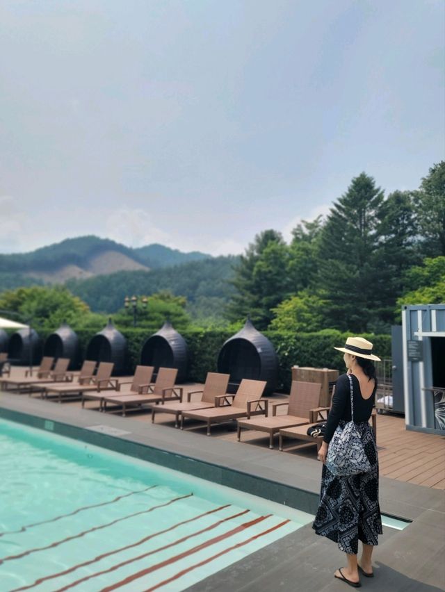 역대급 가든풀이 펼쳐지는 켄싱턴호텔평창🩵