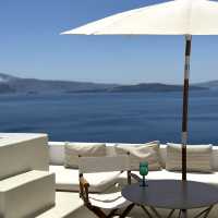 Santorini 人生住過最美的酒店🩵