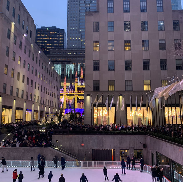 Top Three Outdoor Ice Skating Rinks in NYC