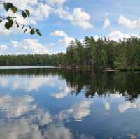 Hiking in Nuuksio National Park