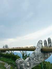 🇻🇳峴港旅行·巴拿山佛手金橋