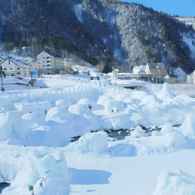 ❄️【 層雲峽溫泉冰瀑祭】冰雪世界x奇幻盛宴 🌨️