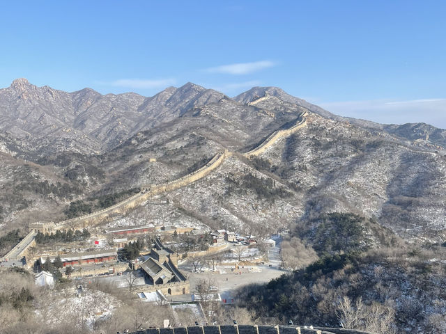Winter Wonders at Badaling: The Great Wall Transformed by Snow