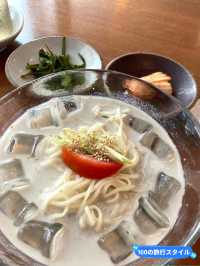 ソウル《清潭》麺料理が人気の韓国家庭料理店