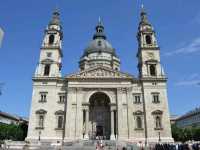 The historical Saint Stephen Basilica in Budapest