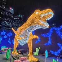 Night dazzle in Singapore 