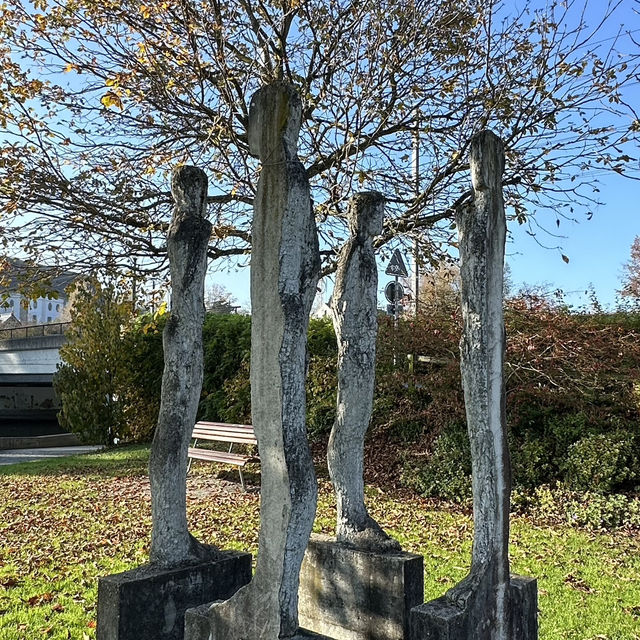 楚格湖畔的美麗公園