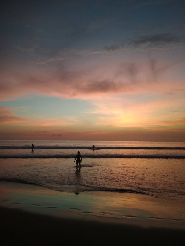 Sunset at Seminyak Beach 
