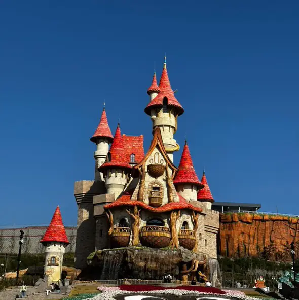 釜山唯一的遊樂園樂天世界,約會勝地