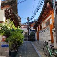 具有首爾原居民特色的北村韓屋村