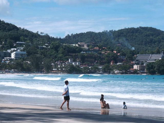 ทดลองเรียน surf ที่หาดกะตะ ภูเก็ต