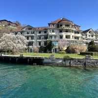 Free amazing cruising at lake Thun