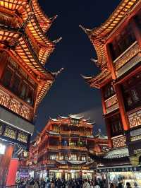 Yuyuan Old Street: Shanghai’s Nighttime Wonderland
