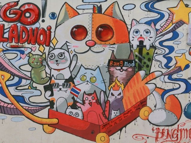 เที่ยว Street Art ตลาดน้อย
