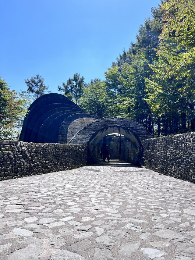 【軽井沢】石で作られた教会⛪️