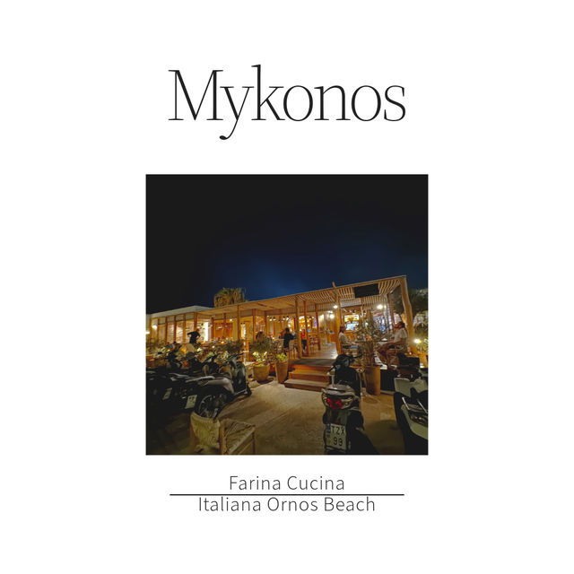 🇬🇷オシャレな海辺のイタリア🍕🍴