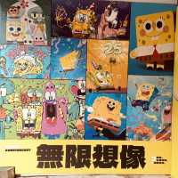 超有設計感！海綿寶寶25週年期間限定店