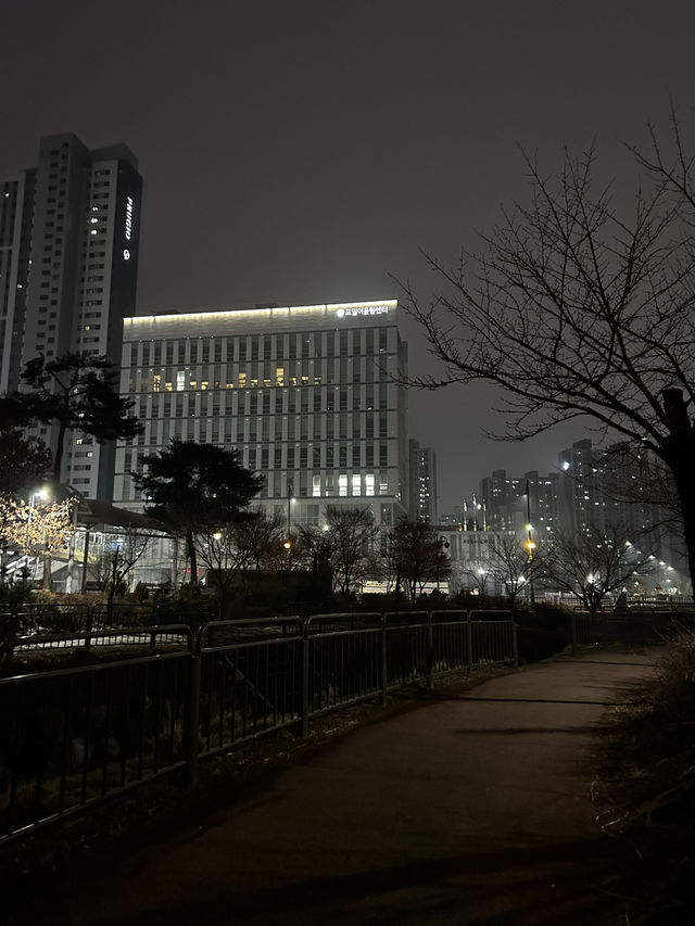 의왕시의 작지만 아늑한 수변 공원 포일 물빛공원🇰🇷