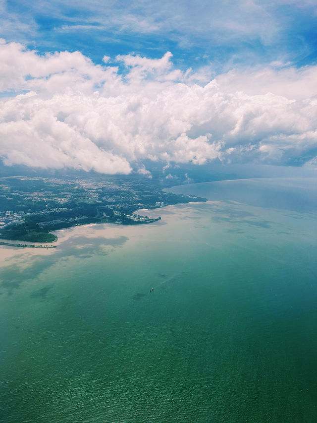 Miri from Above: A City of Heritage & Progress!