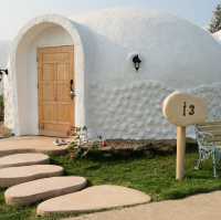 🏕 ที่พัก igloo สวนผึ้ง
