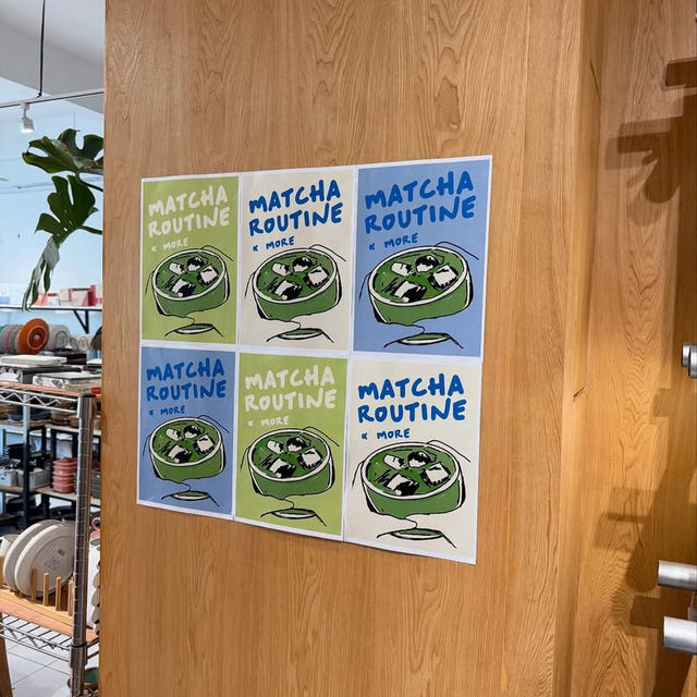 Matcha routine & more
