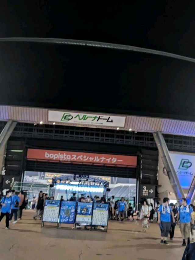 ベルーナドームで野球観戦を！