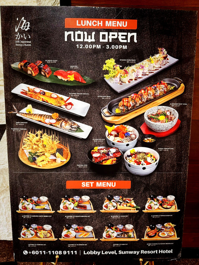 A Festive Raya Feast at KAI Japanese Dining & Buffet, Sunway Resort Hotel