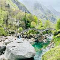 Weekend Escape to Ponte dei Salti: A Fairytale Swiss Stone Bridge Adventure!** 🌉✨   