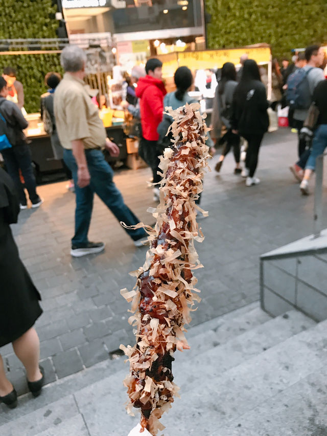 【韓国】明洞で食べ歩き