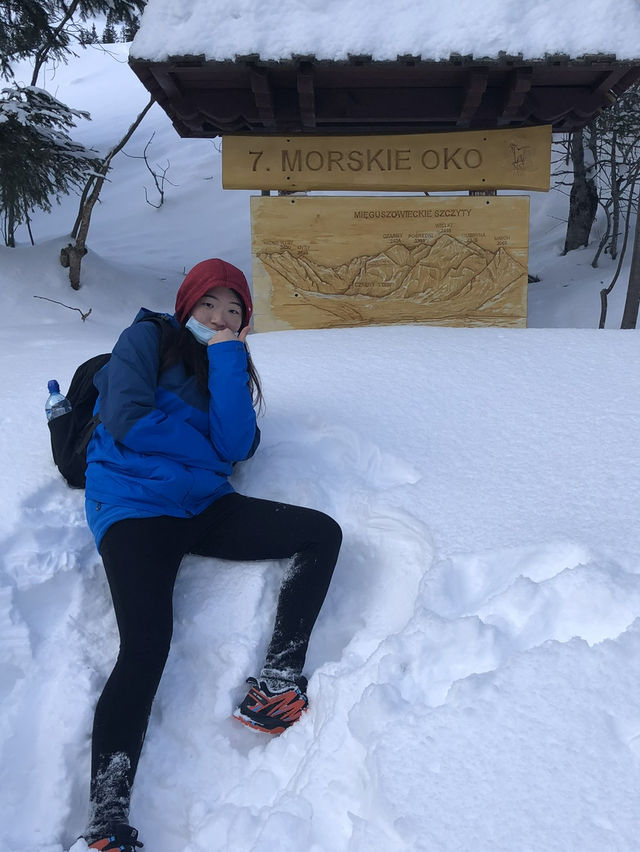 【波蘭最夢幻雪景湖泊❄️ Morskie Oko 雪地健行體驗 🇵🇱】