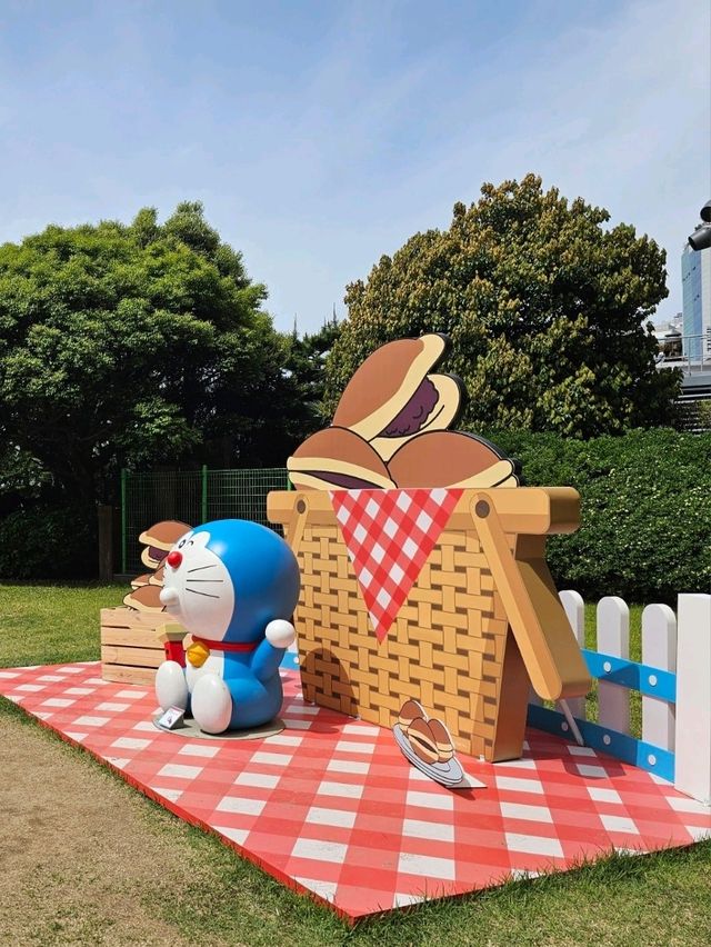 부산 해운대에 도라에몽이 떴다구?!