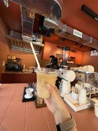 元朗新單橦村屋咖啡店|超大戶外空間寵物友善