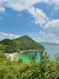 Half Moon Bay, a hidden gem in Sai Kung 🇭🇰 